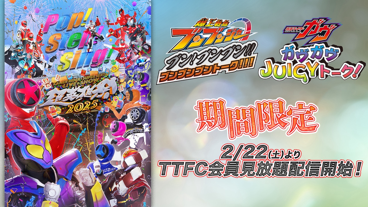 爆上戦隊ブンブンジャー ブンピンク 志布戸未来 超英雄祭 2025