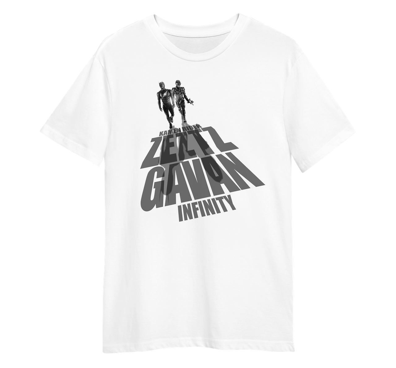 仮面ライダーゼッツ　超宇宙刑事ギャバン　Tシャツ　非売品 映画『仮面ライダーゼッツ』、映画『超宇宙刑事ギャバン